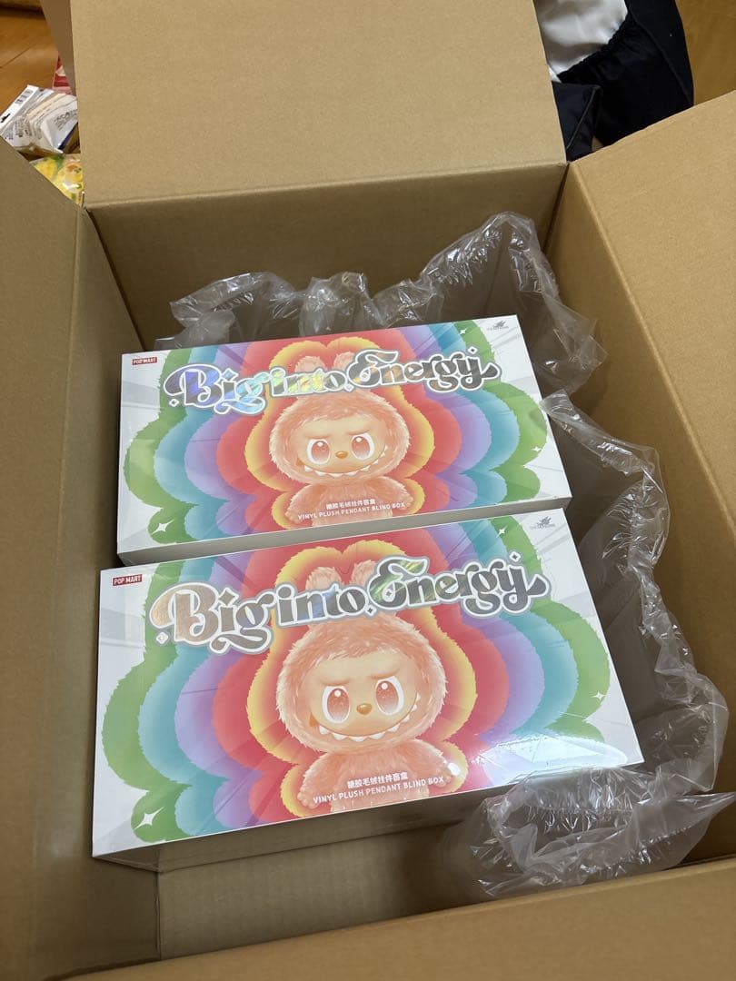 【即日発送】 POPMART LABUBU Big into Energy