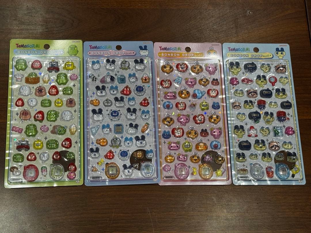 ボンボンドロップシールたまごっち4種セット正規品