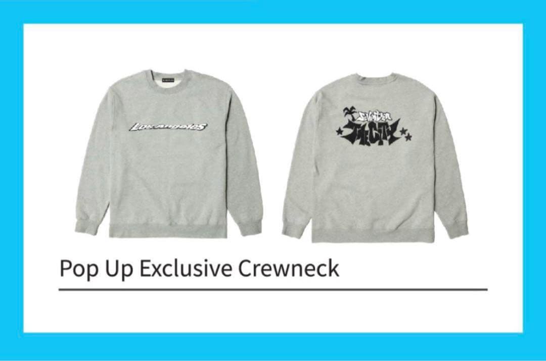SEVENTEEN THECITY LA セブチ ポップアップ トレーナー XL