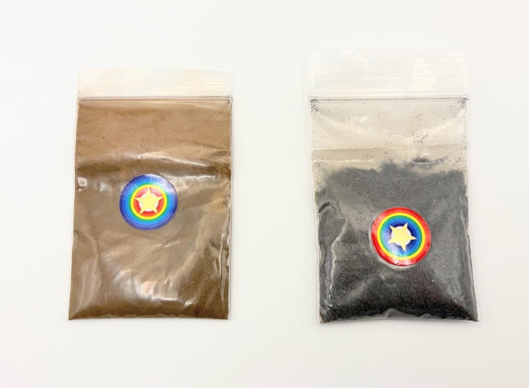 【２セット】純ギベオン隕石の粉 20g + 10g隕石粉