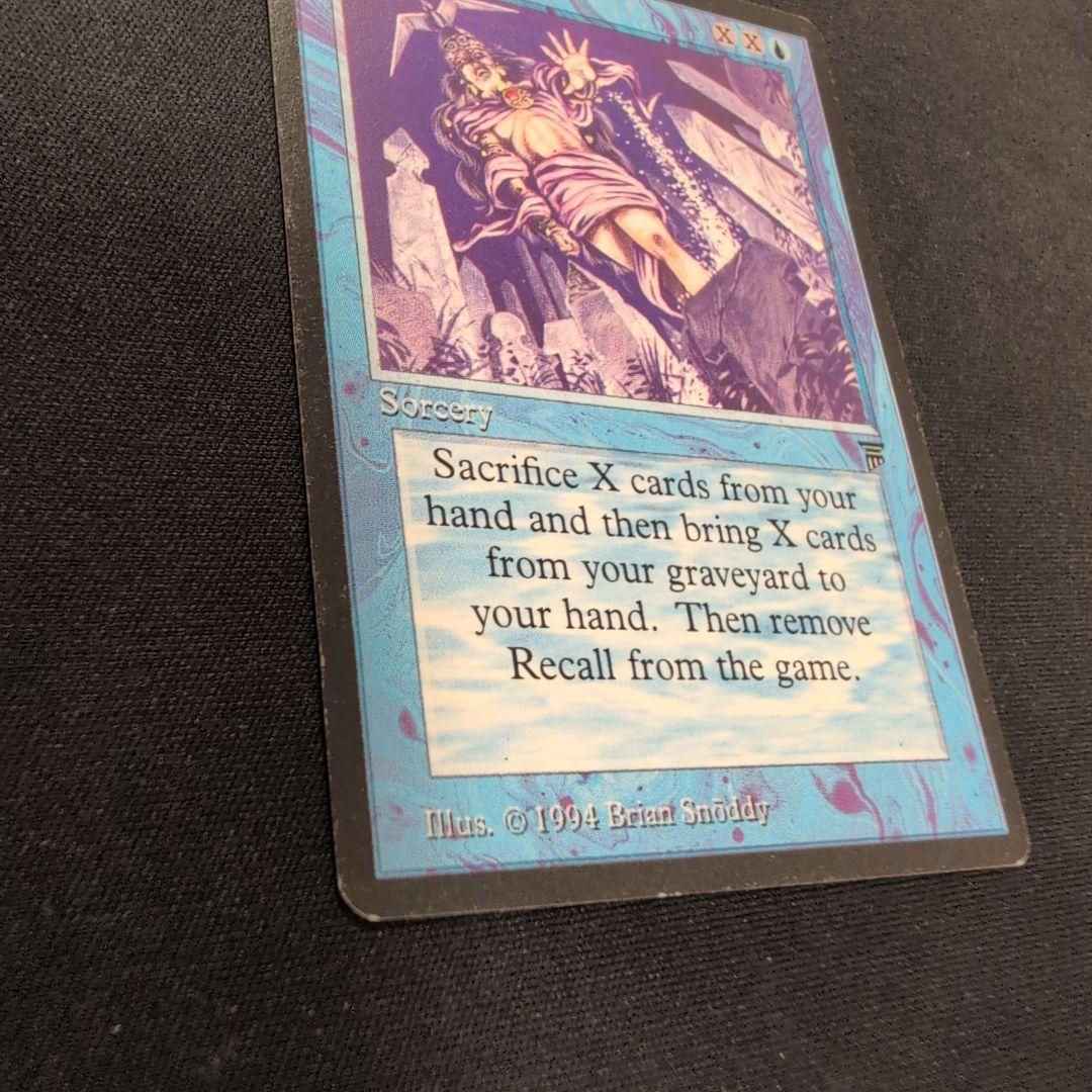 MTG Recall/回想 LEG 英語版