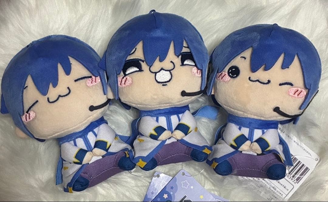 初音ミクシリーズ もちぴこぬいぐるみーKAITOー全3種セット