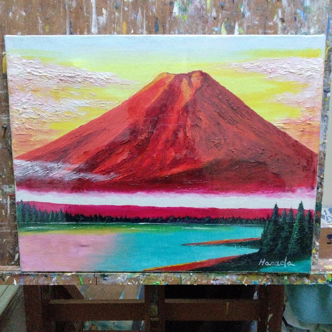 赤富士