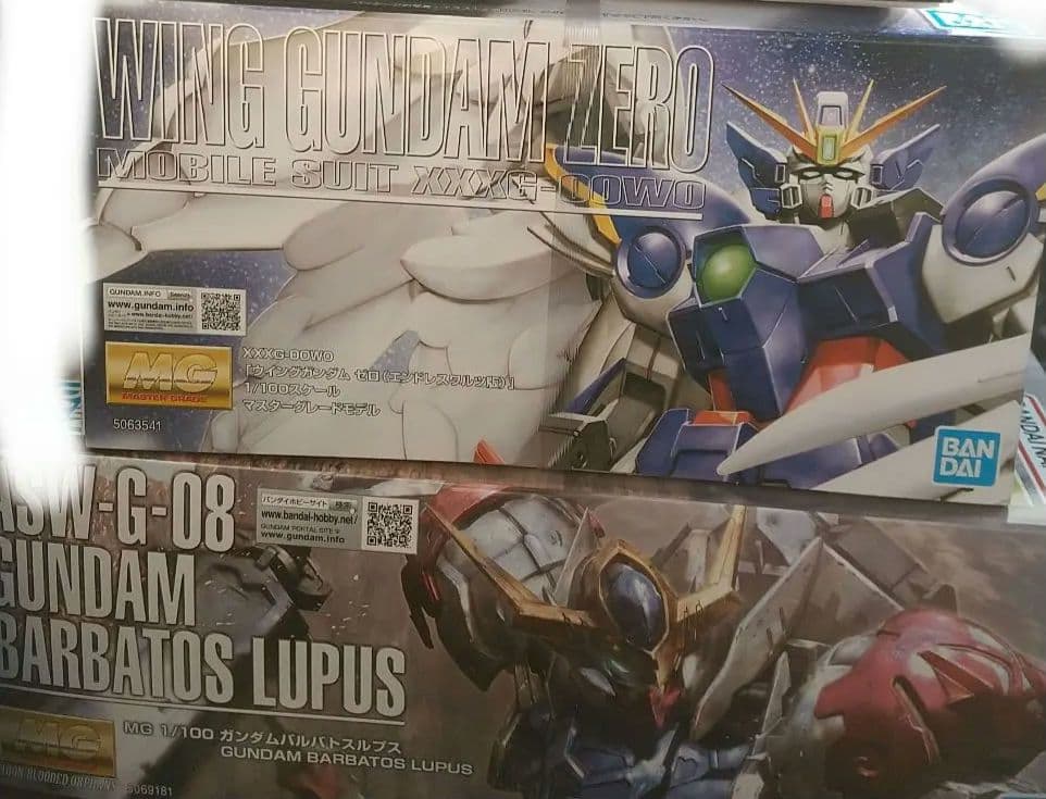 MG バルバトスルプス MG ウイングゼロカスタム