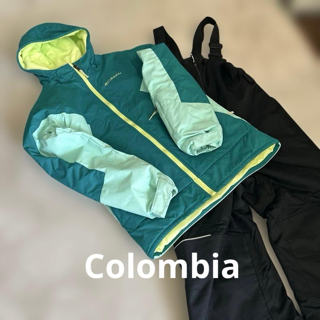 Columbia 子ども用スキーウェア上下セット　ジュニアMサイズ