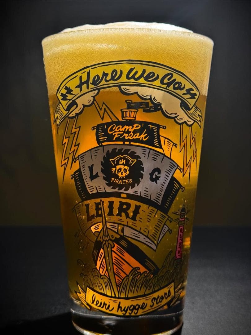 leiri ship パイントグラス グラインドロッヂ leiri hygge