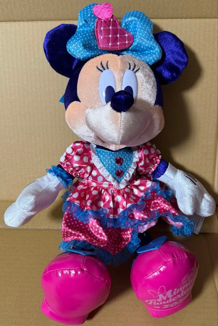 ミニー　ぬいぐるみ　ファンダーランド　ミニパル　ミニファン　パルパルーザ