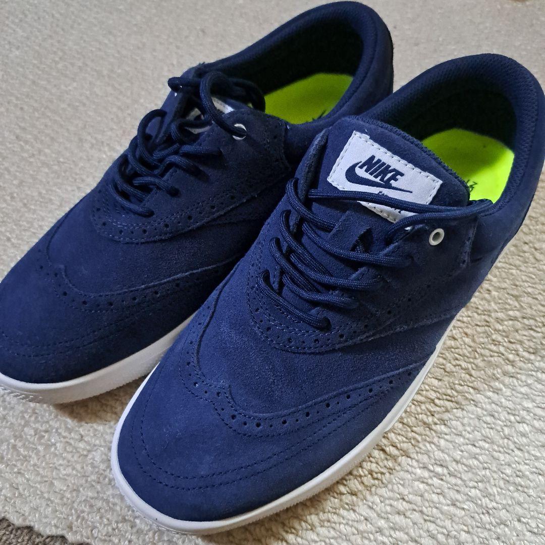 新品、未使用　Nike Lunaron ゴルフシューズ ネイビー25cm
