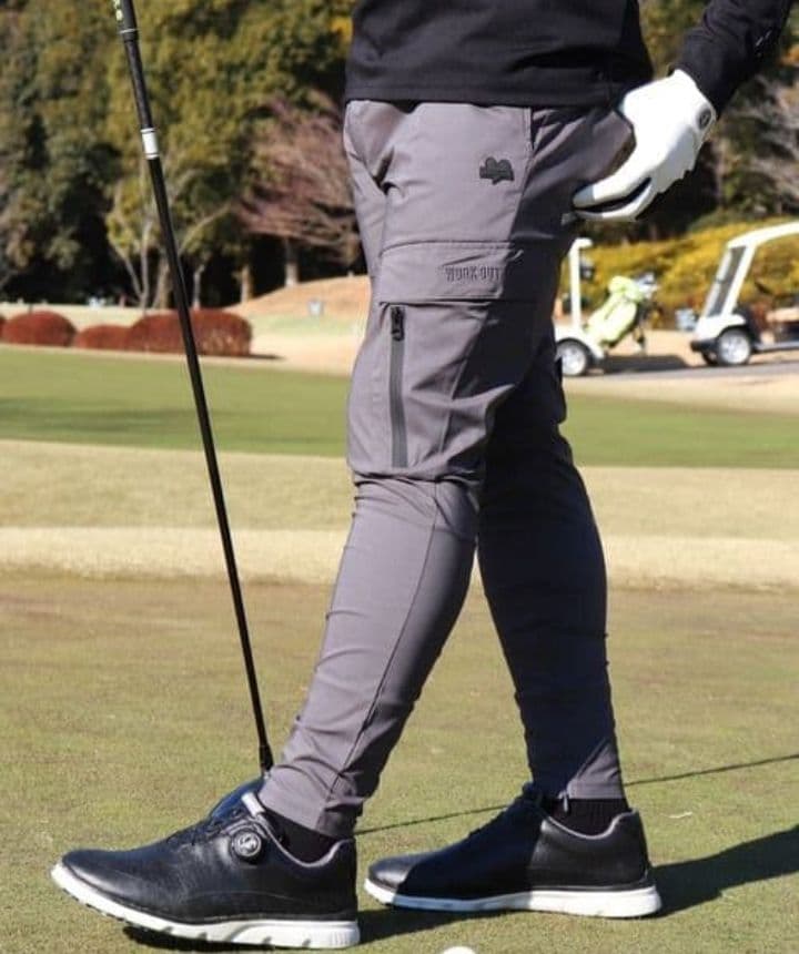 LUXE/R GOLF ストレッチ布帛カーゴパンツ 45940GRM②