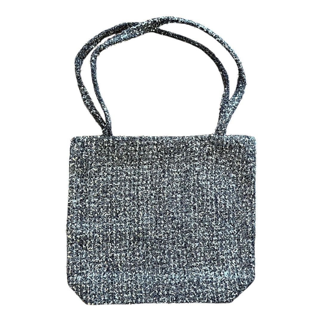 L*n様 【新品未使用】 CHANEL ツイード シルバー スパンコール トート