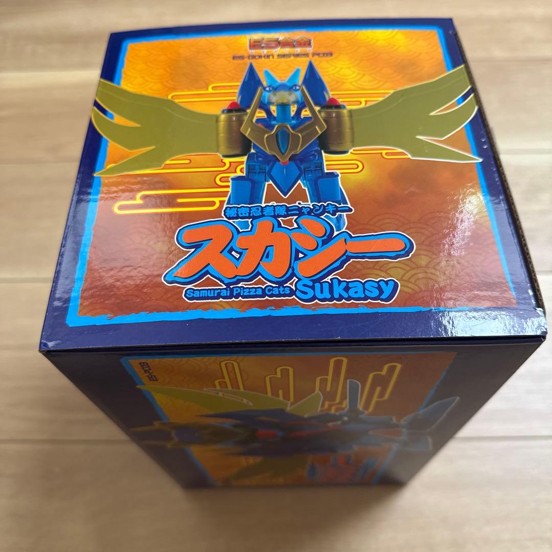 新品 未開封キャッ党忍伝てやんでえ スカシー ES合金 ES合金シリーズ