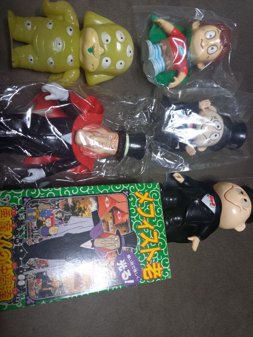 激安！あくまくんキャラクター フィギュア 5体セット勢揃い