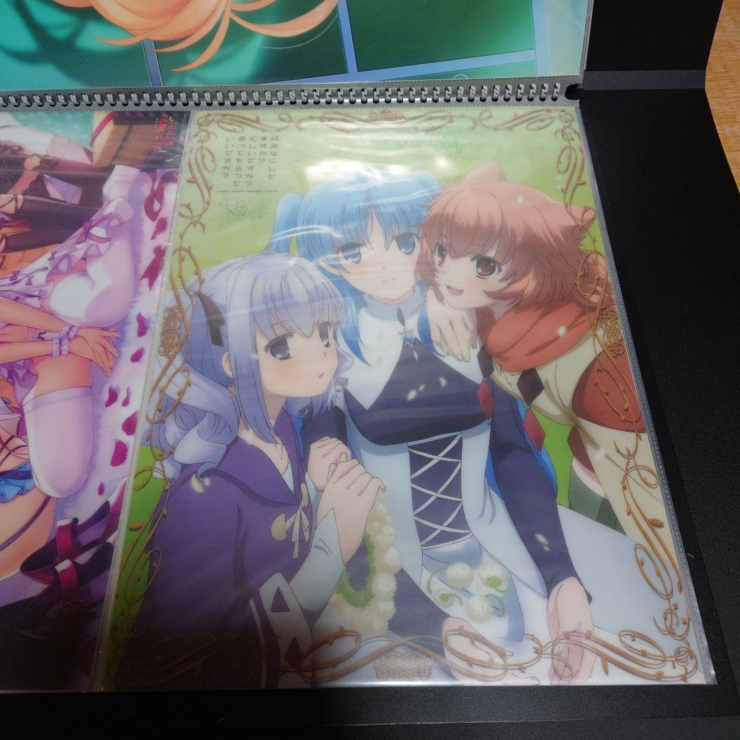 【未開封品】クトリ＆アイセア＆ネフレン 描き下ろしA3イラストボード