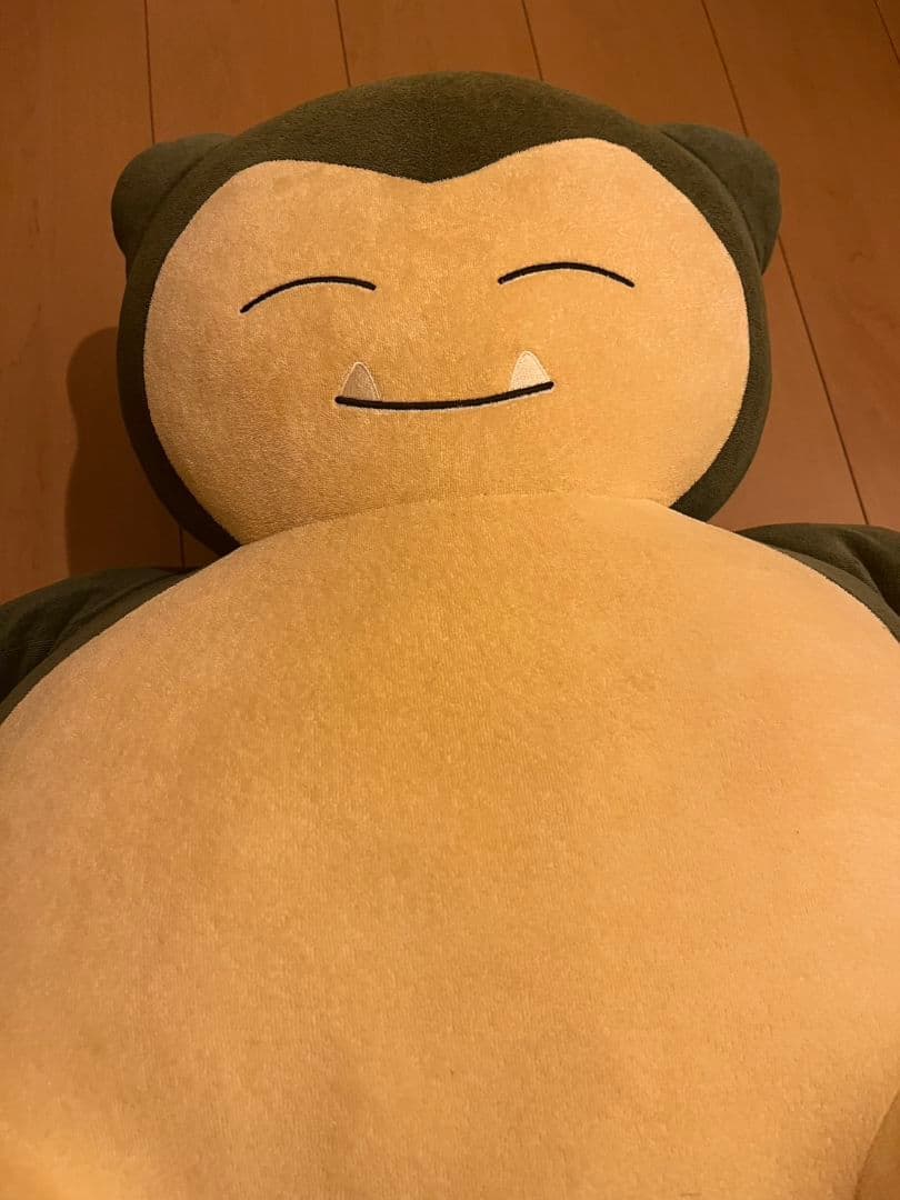 レア　ポケパーク大きなカビゴンぬいぐるみ