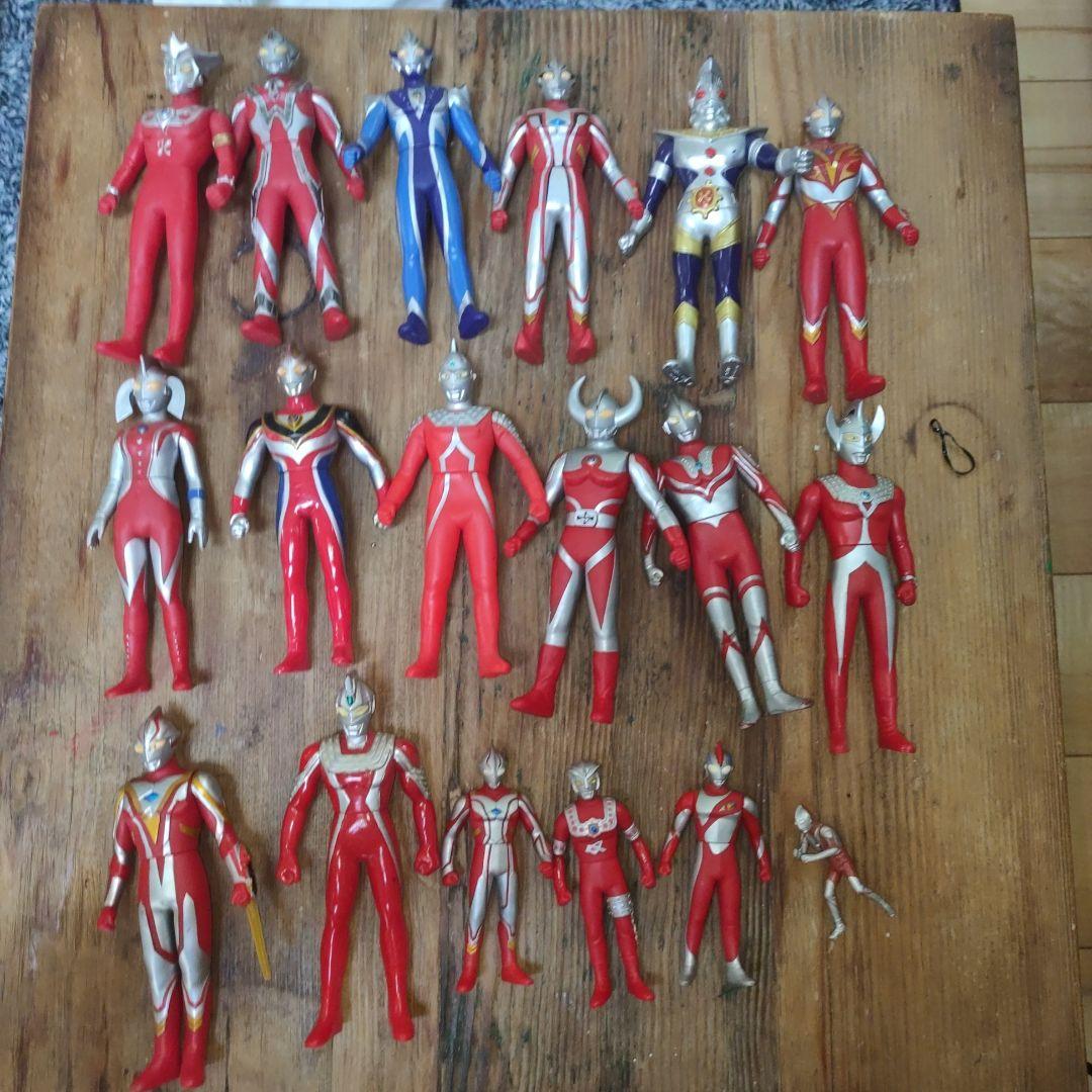 ウルトラマン ソフビ フィギュア 17点セット