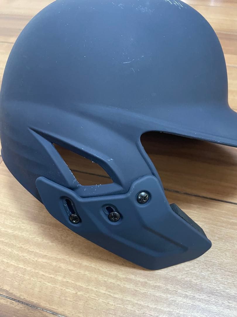 ZETT 軟式一般ヘルメット マットブラック　オーダー