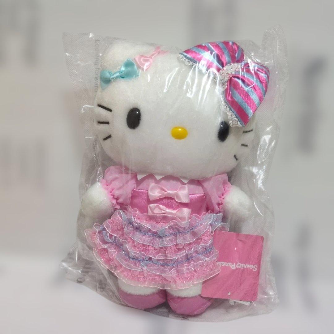 ハローキティ ぬいぐるみ レディキティハウス ピューロランド限定 リボン フリル