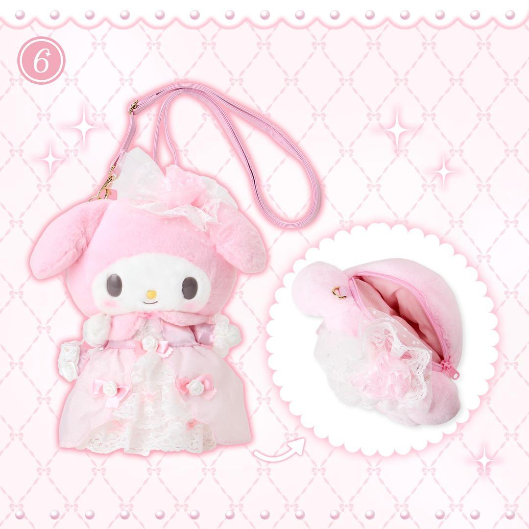 マイメロディ ぬいぐるみ風ショルダーバッグ　新品✨