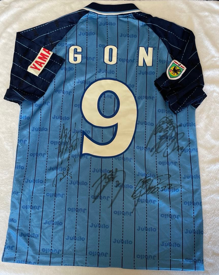 ジュビロ磐田　中山雅史選手9 GONユニフォーム　Oサイズ