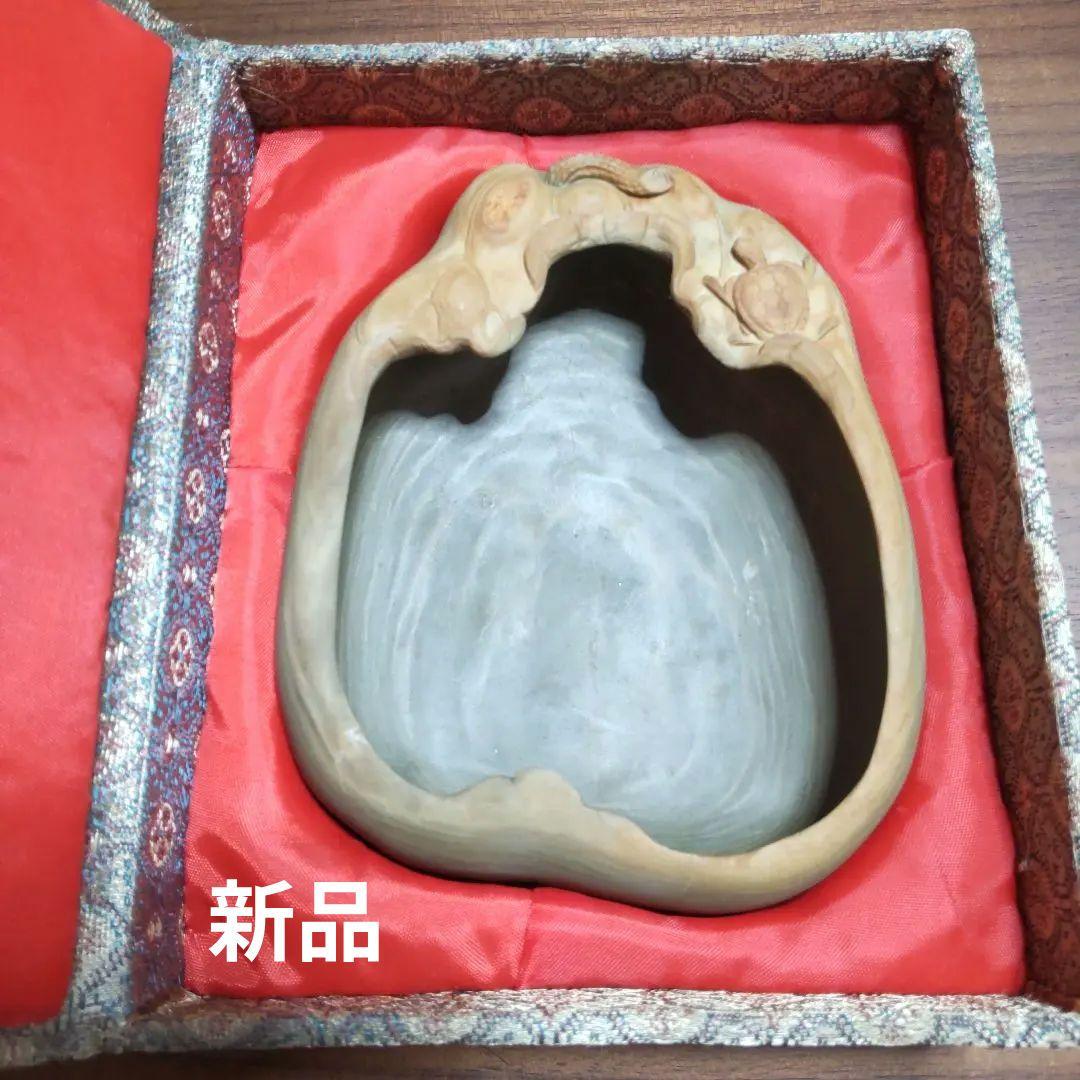 希少品 美品 緑端渓 筆洗 専用箱(化粧箱)付き
