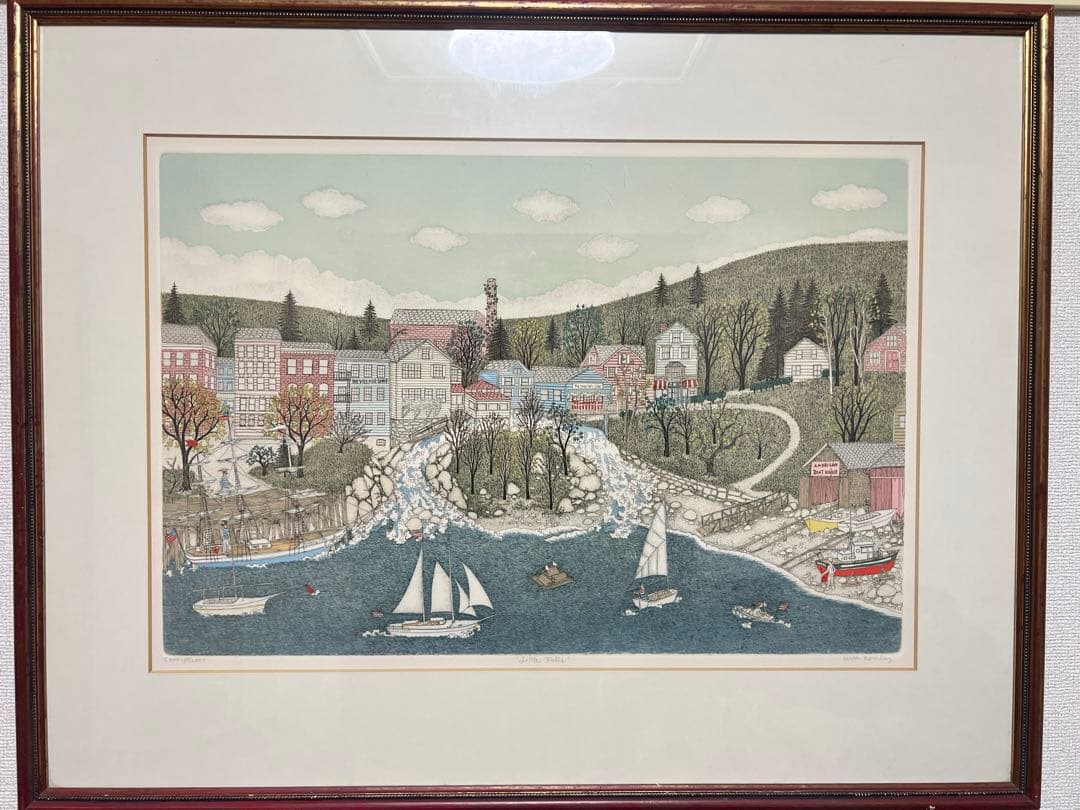 Cuca Romley 「Little Falls」 絵画 クカ ロムレイ