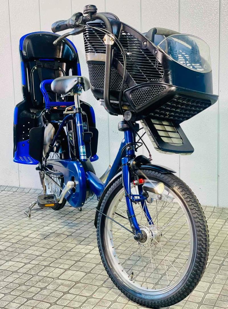 【PANASONIC】20インチ子供乗せ電動自転車ギュット2984