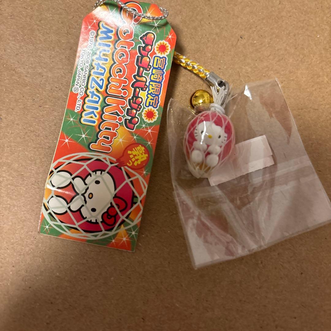 キティちゃん　ご当地　根付け　ストラップ　10個セット