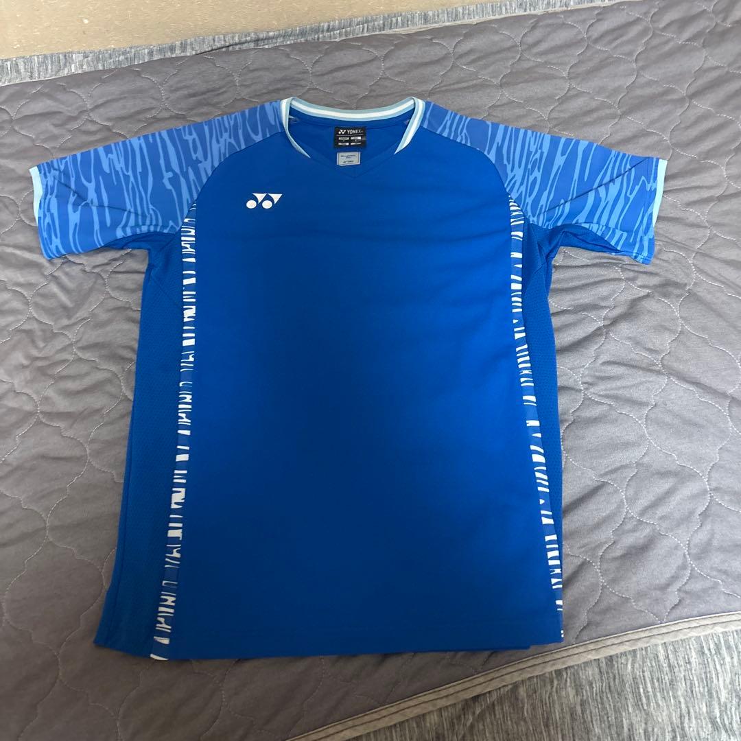 YONEX バドミントンウェア Lサイズ 青