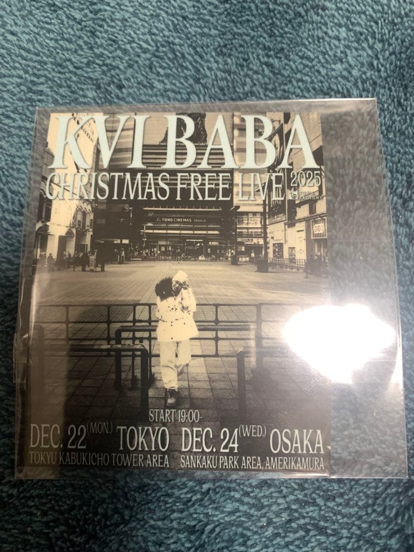 kvibabaフリーライブ　サイン　ステッカー