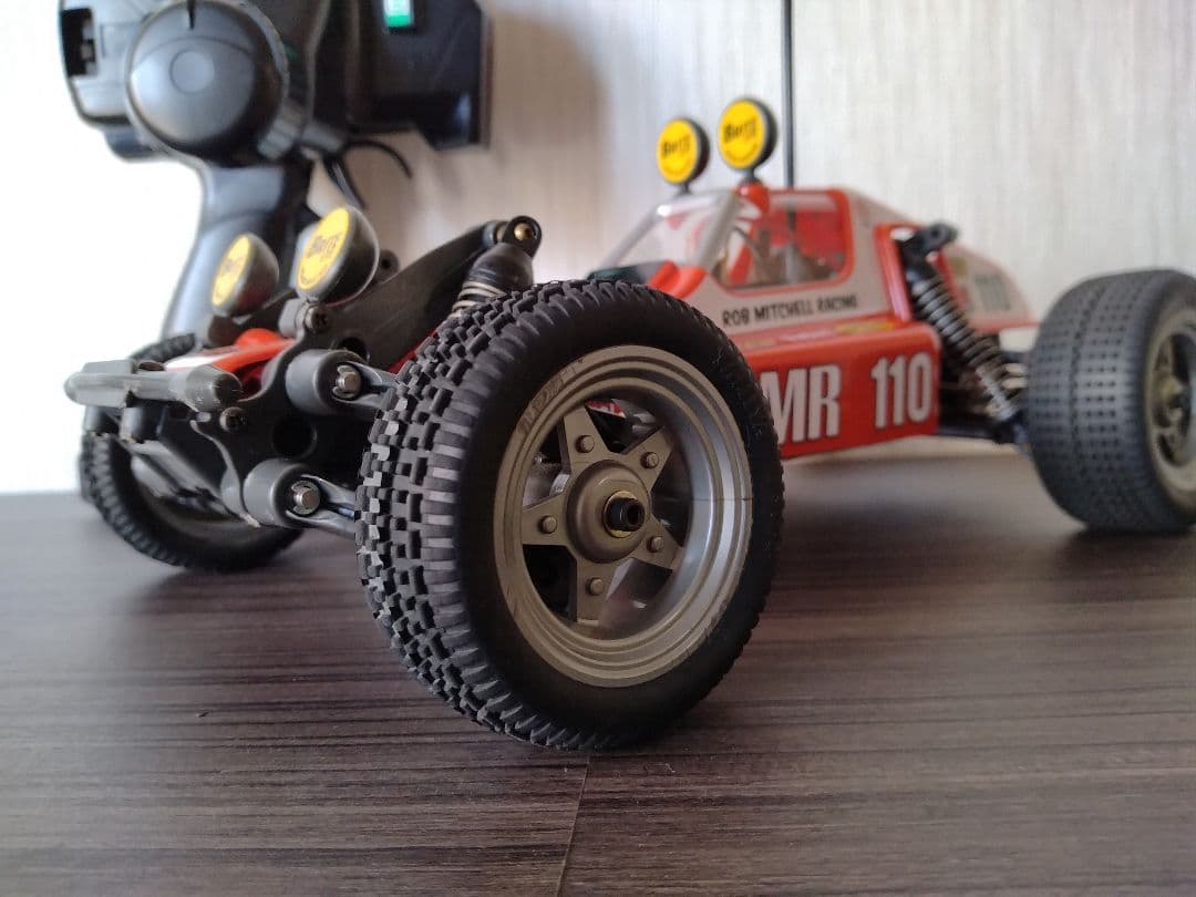 RCタムテックギア バギーチャンプ美品オレンジ タミヤラジコンカー