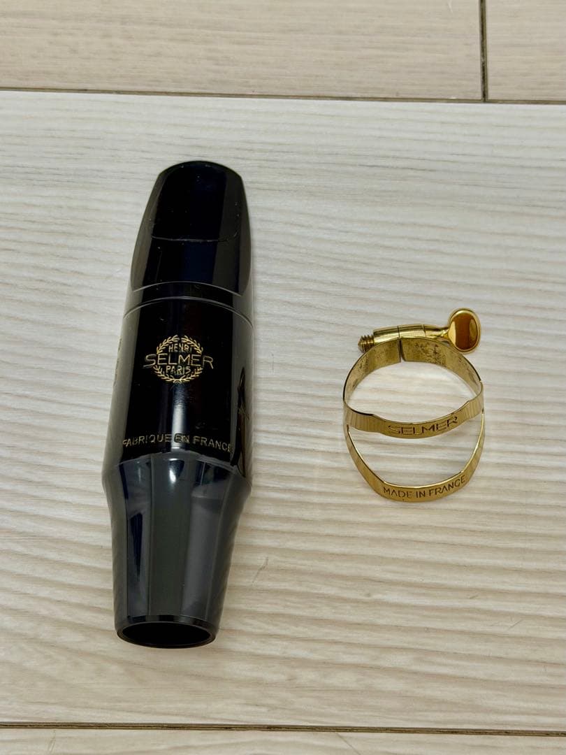 【選定品】SELMER S80 C＊＊　純正リガチャー（ゴールドラッカー）　美品