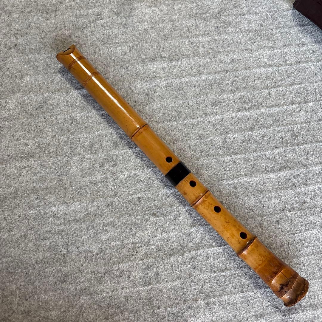 264尺八一尺八寸管　無銘