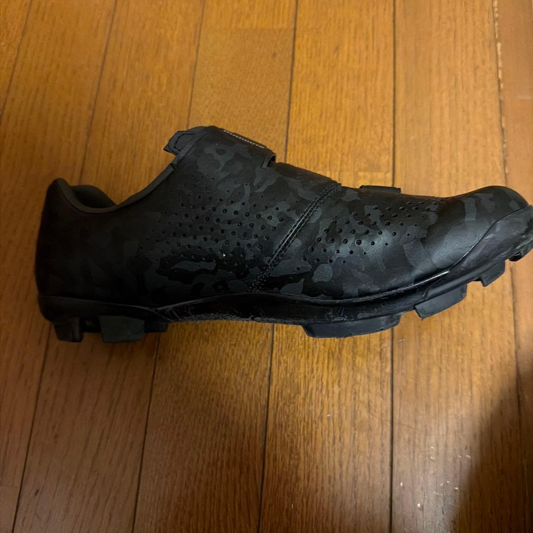 SHIMANO RX6 ブラック カモフラージュ シューズ