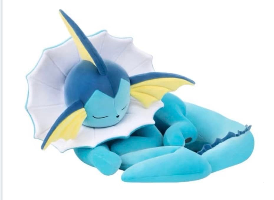 海外限定 ポケモン すやすやシャワーズ ぬいぐるみ