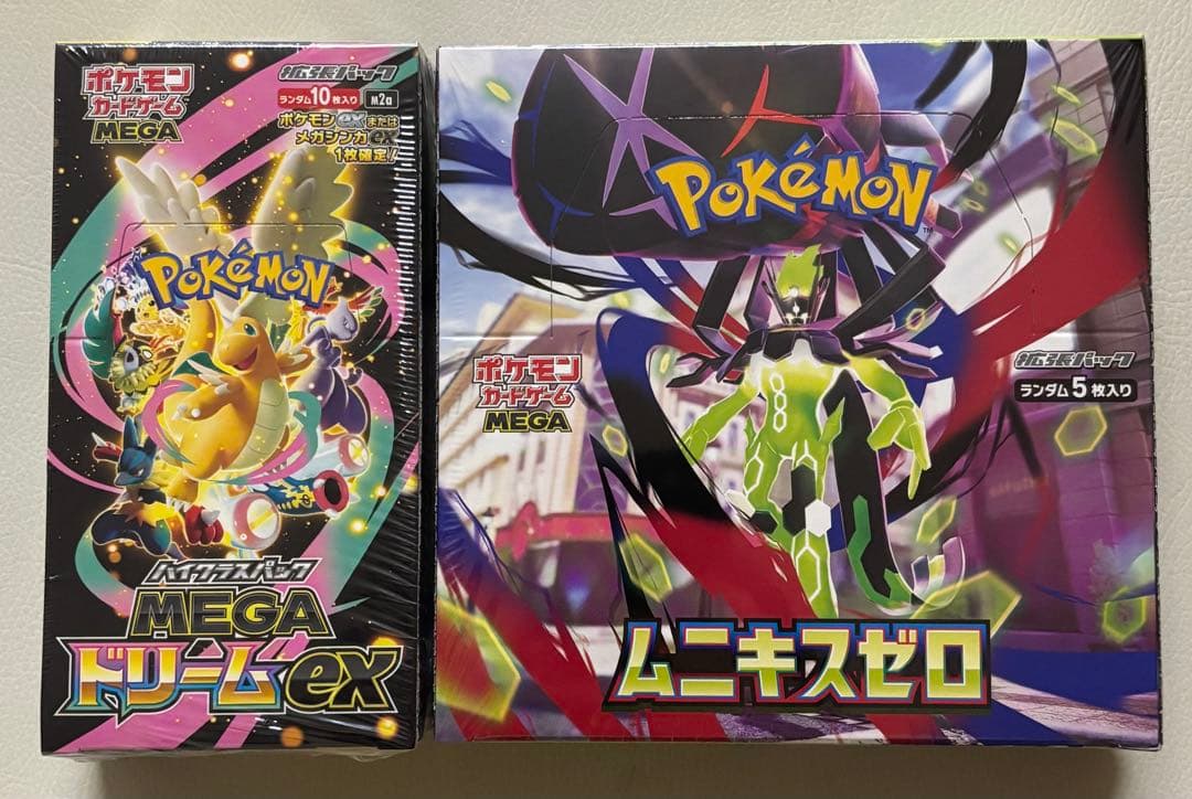 ポケモンカードゲーム ムニキスゼロ　MEGAドリーム　BOX シュリンク付き
