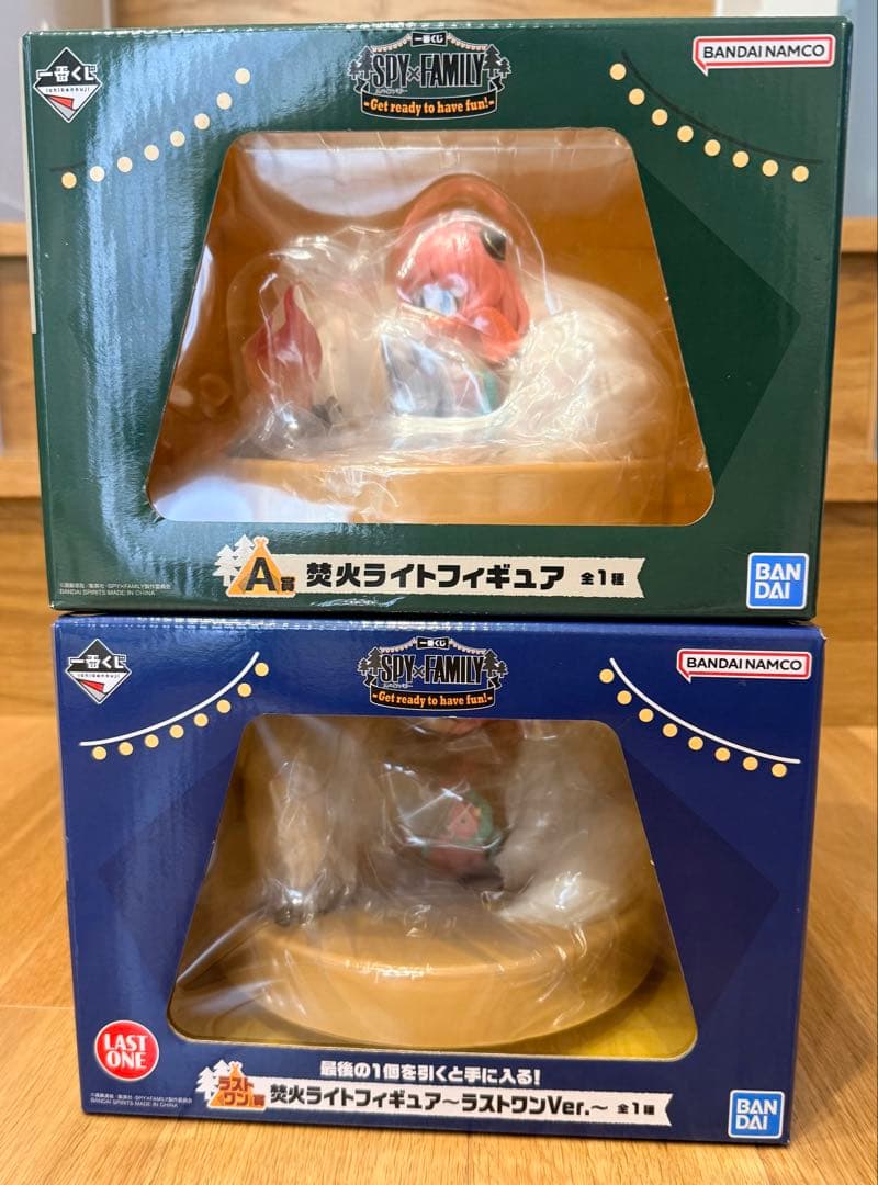【新品】スパイファミリー　一番くじ　A賞 ラストワン賞　焚火ライトフィギュア