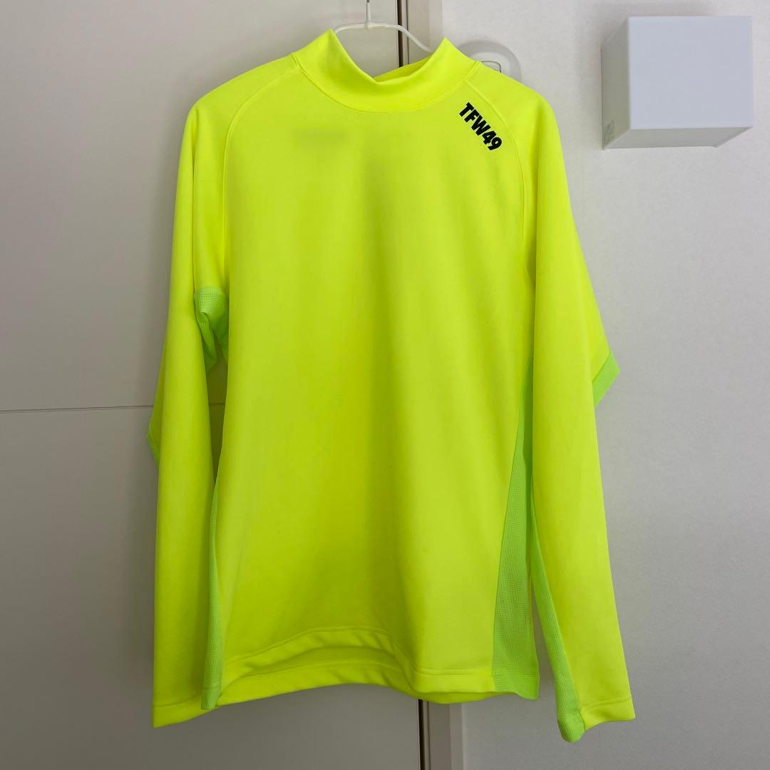 【美品】TFW49 LS MOCKNECK SIDE MESH トップス