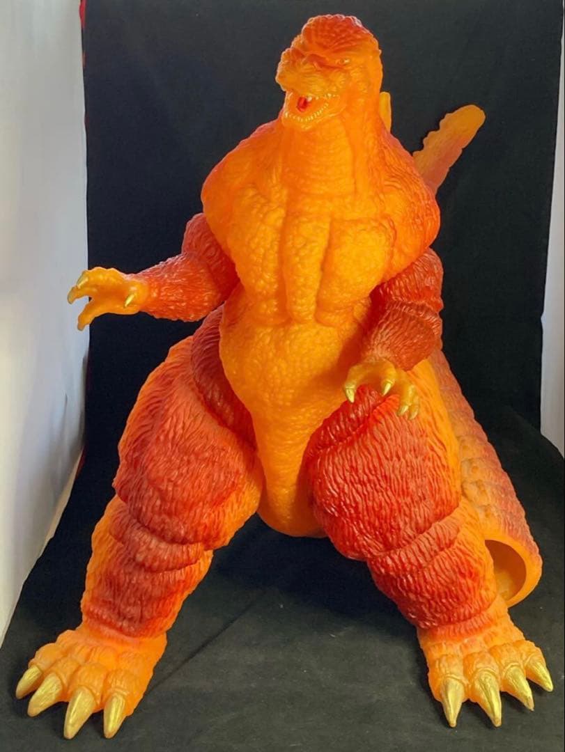 愛蔵版 バーニングゴジラ 怪獣 特大ソフビ