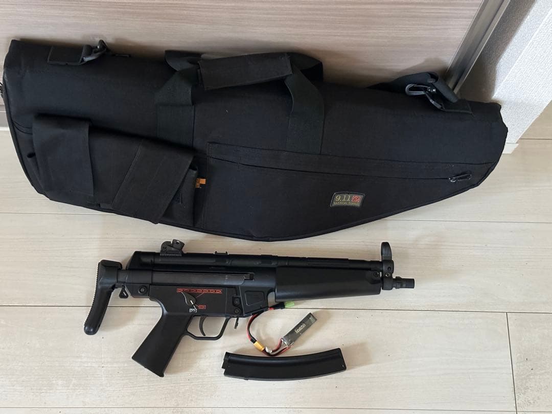 【初心者はコレ東京マルイ MP5 A5 ケースLIPO バッテリー付