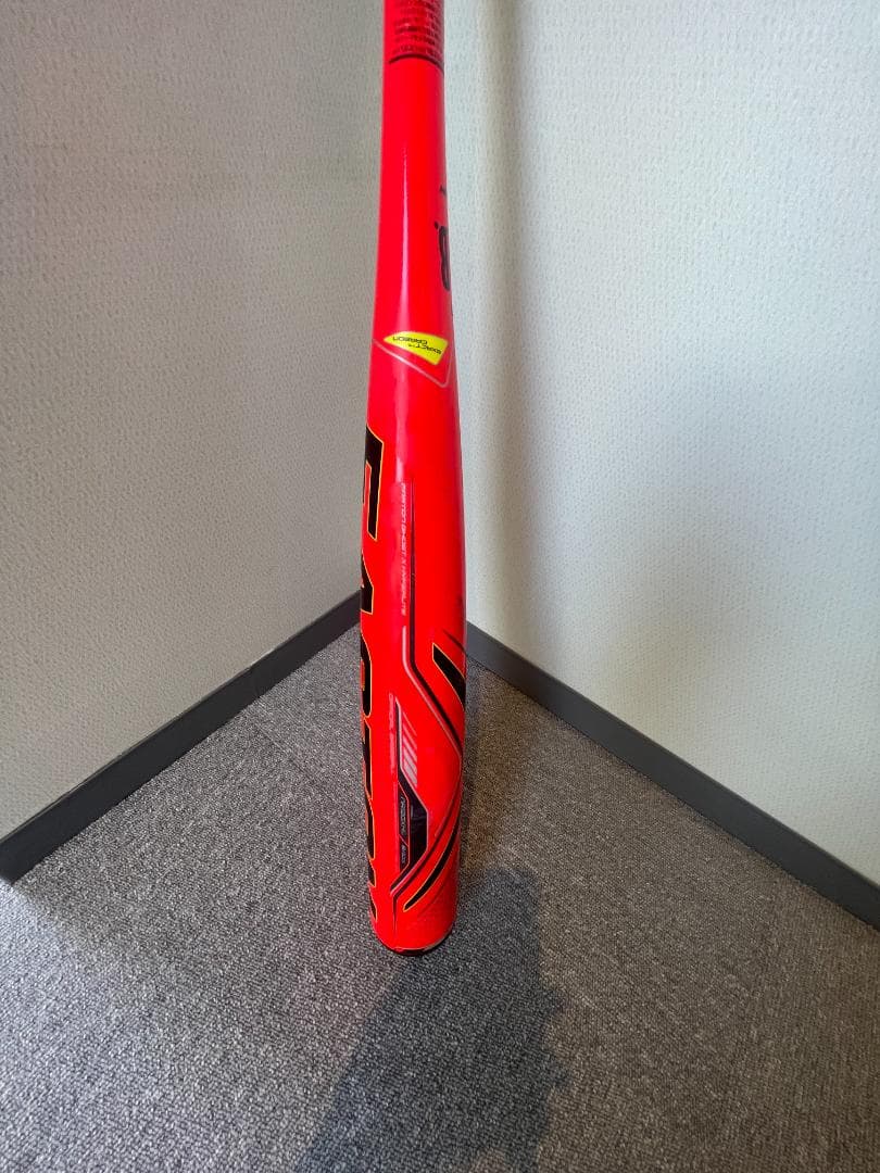 EASTON 軟式バット 赤
