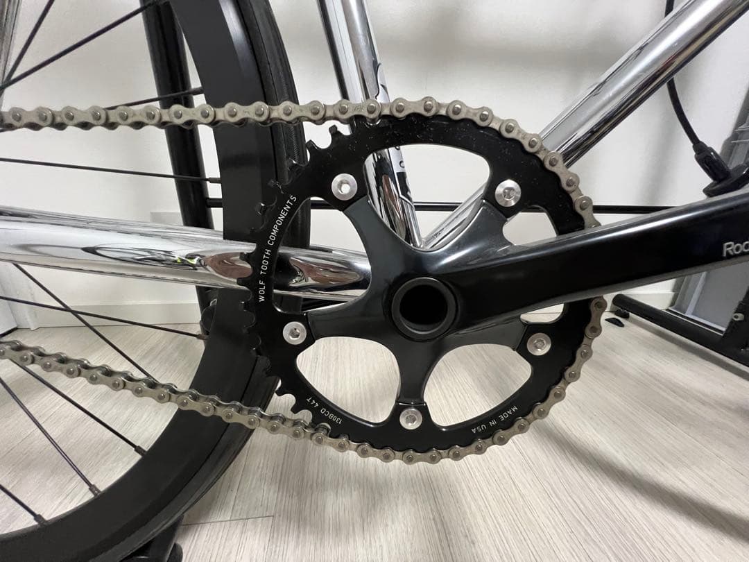 クロモリ　mashカスタム　スティールエラ完成車