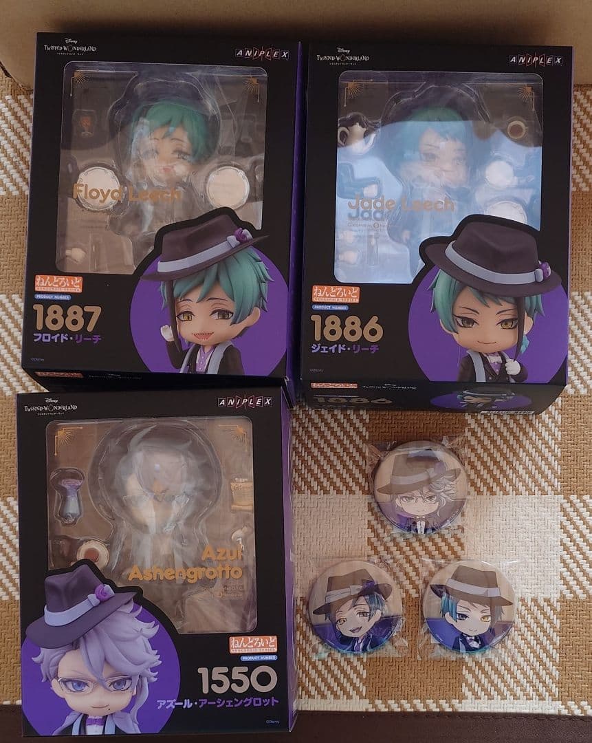 ツイステッドワンダーランド オクタヴィネル ねんどろいど 3種セット
