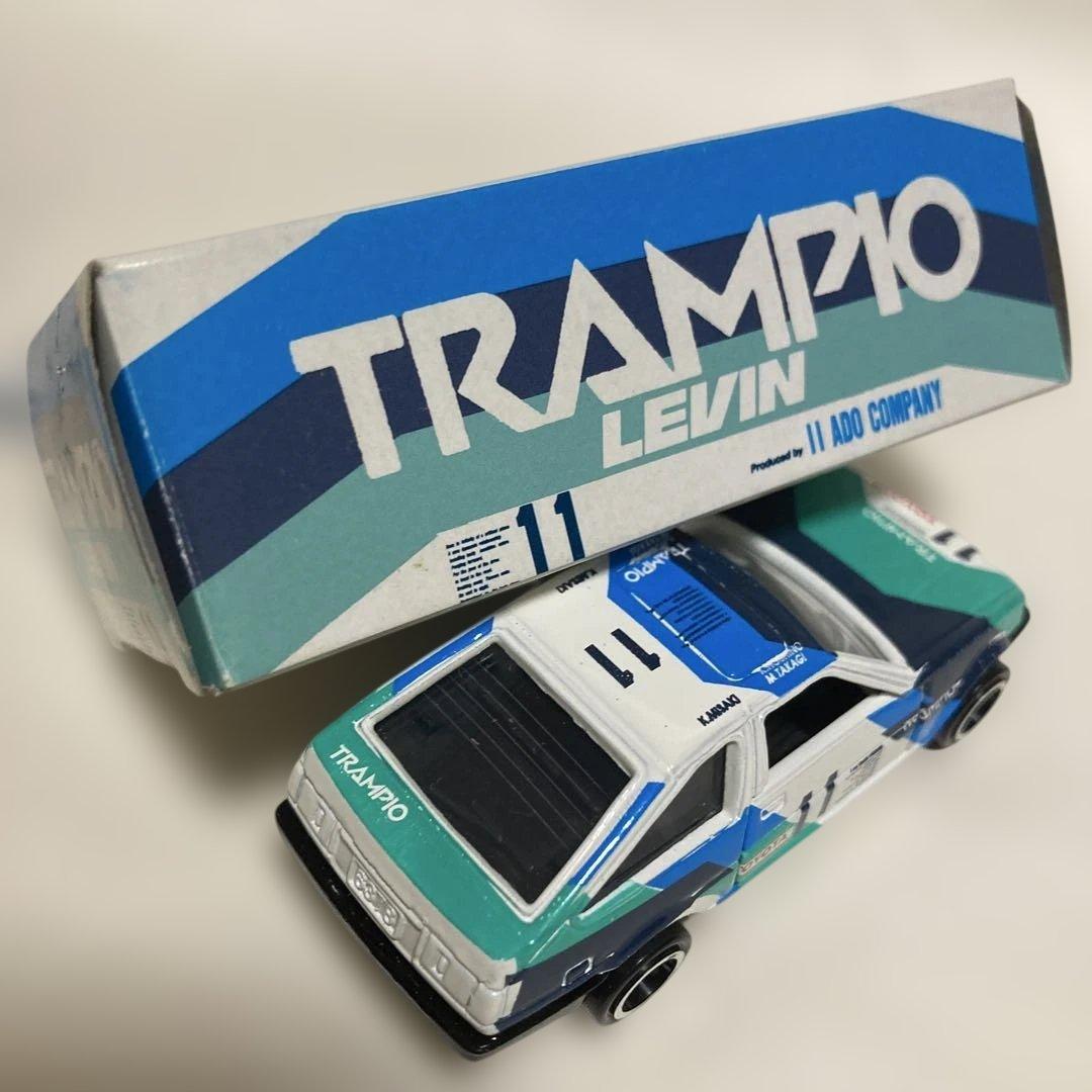 トミカTOYOTA TRAMP10 LEVIN iiADO特注日本製グループＡ