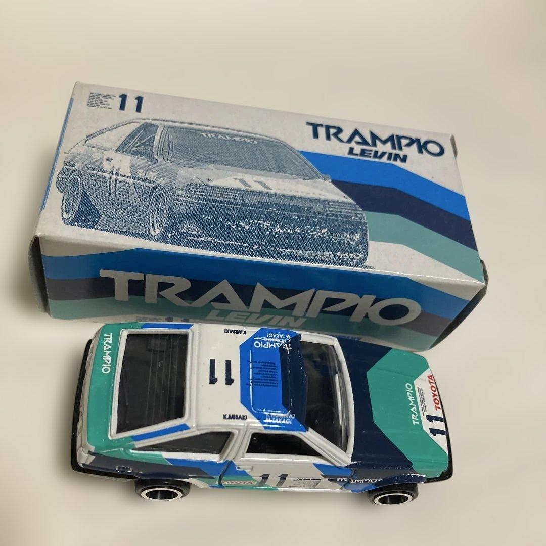 トミカTOYOTA TRAMP10 LEVIN iiADO特注日本製グループＡ