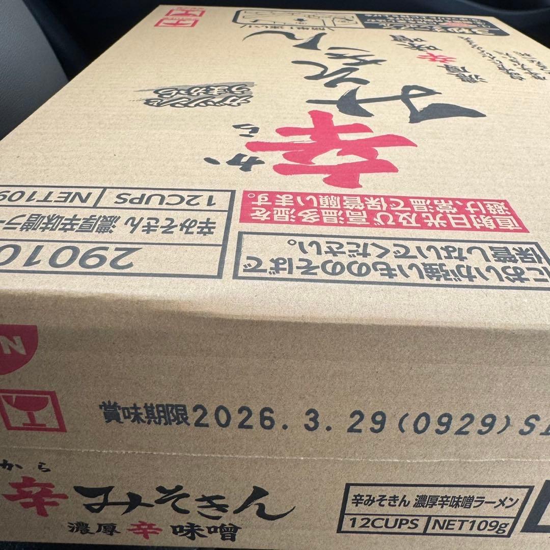 日清 辛みそきん 濃厚辛味噌ラーメン 24個