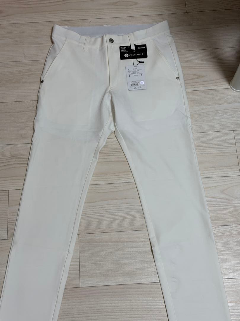 Admiral ADMA568 メンズパンツ M ホワイト