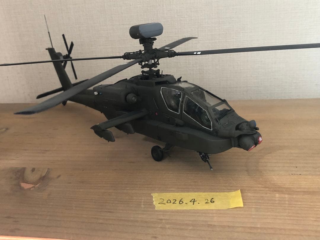 米陸軍　AH-64D プラモデル