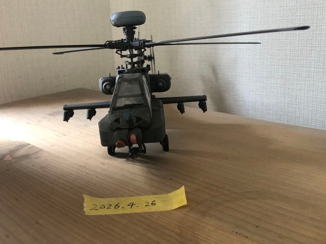 米陸軍　AH-64D プラモデル