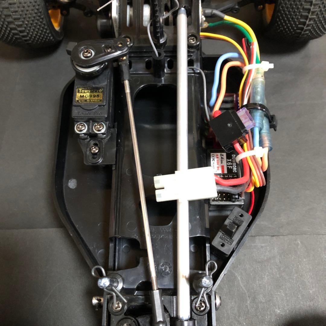 タミヤ RC DF-03 ターボオプティマ ボディ プロポ メカ付き