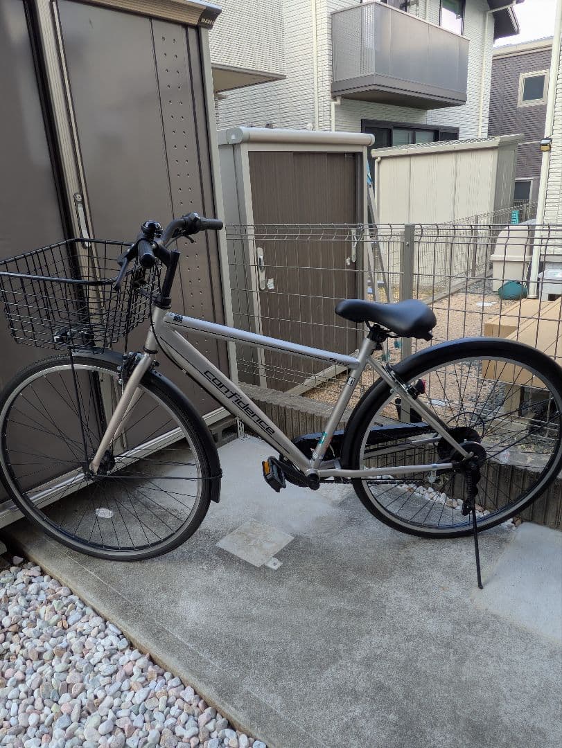 シルバー シティサイクル 前カゴ付き